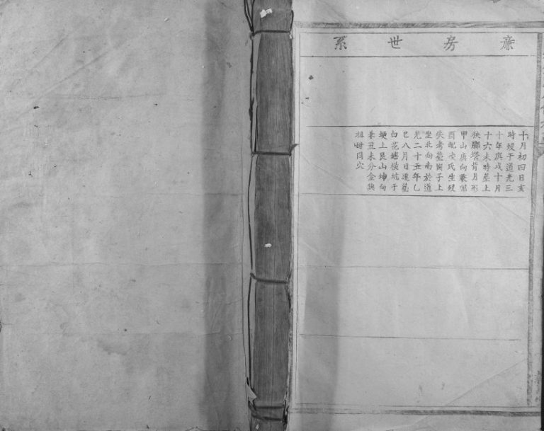 1947年洛村钟氏八修族谱 江西兴国颍川堂钟姓电子版家谱下载