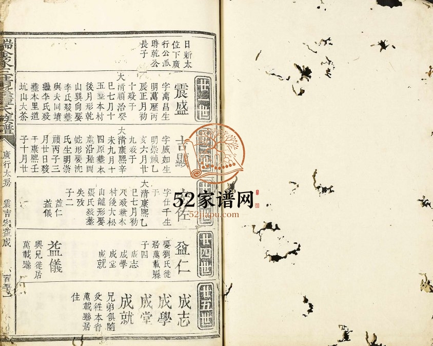 1808年修瑞金承三清溪锺氏族谱 江西锺姓电子版家谱下载