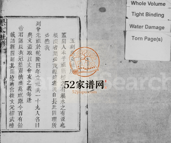 1911年修兴文社谱 江西遂川电子版族谱下载