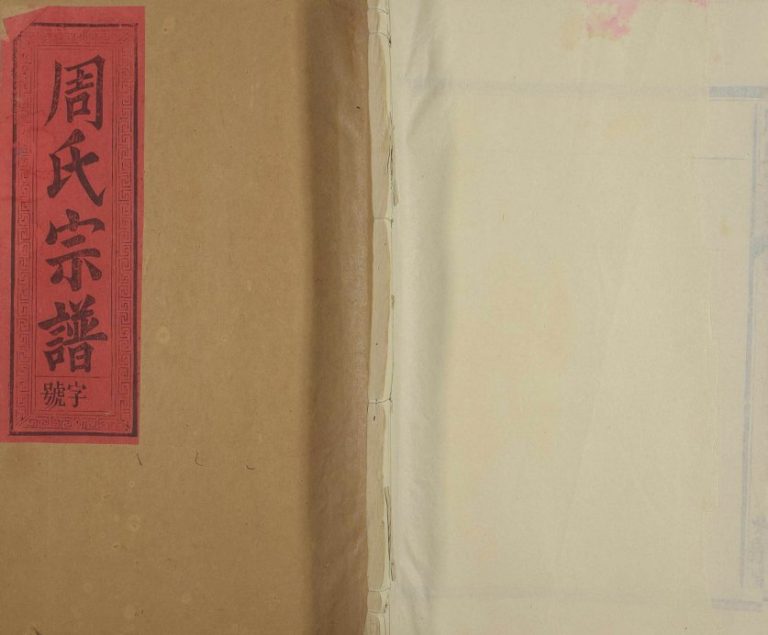 1990年修周氏宗谱[21卷]江西弋阳 信丰 广信爱莲堂周姓电子版族谱下载