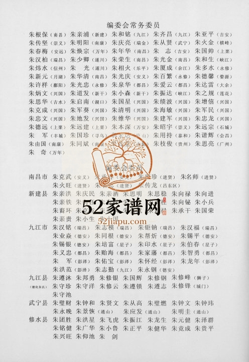 2009年修江西朱氏源流志 江西南昌朱姓电子版族谱下载