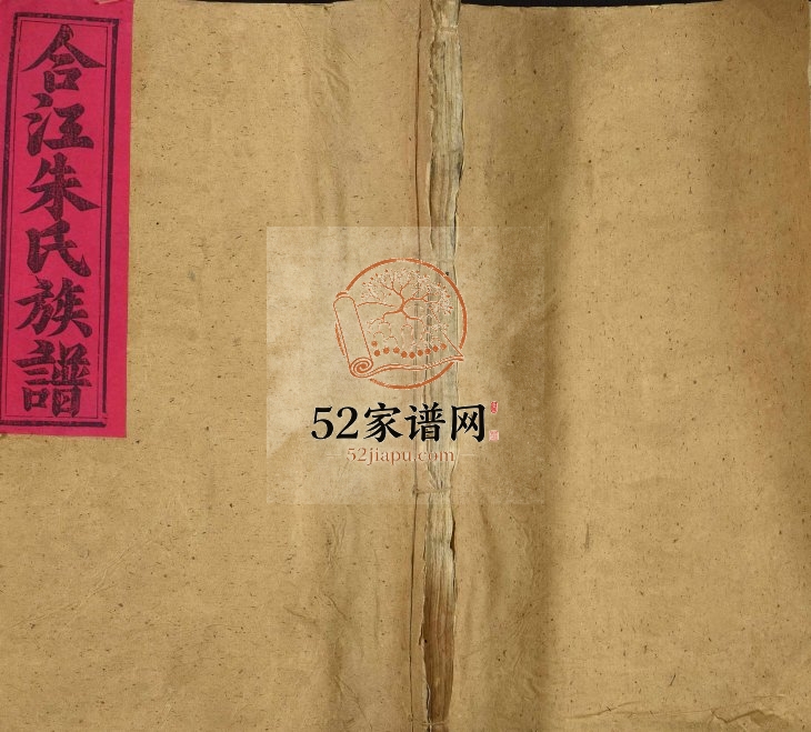 1854年瑞金合江朱氏三修族谱 江西朱姓电子版家谱下载