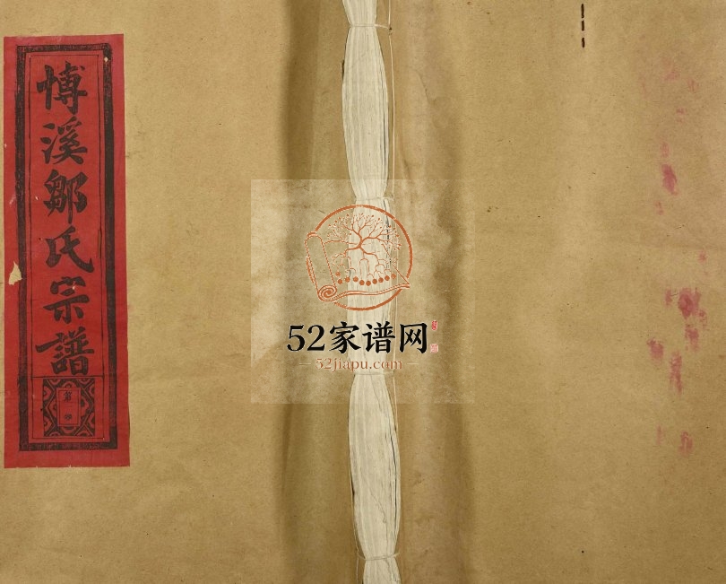 1994年十二修临川博溪邹氏宗谱 江西 博溪村邹姓电子版族谱下载