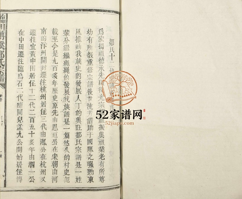 1994年十二修临川博溪邹氏宗谱 江西 博溪村邹姓电子版族谱下载