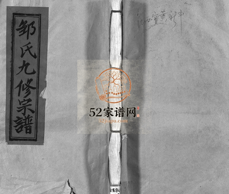 1996年邹氏九修宗谱[残卷]江西新建 广昌 宁都邹姓电子版族谱下载