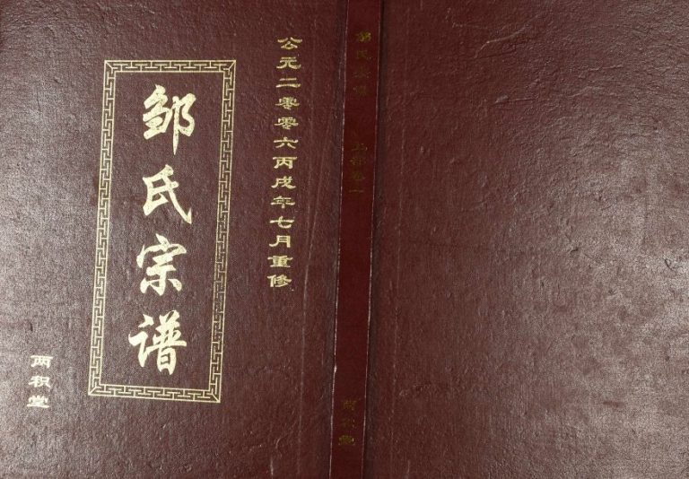 2006年重修中华邹氏族谱 邹氏大成宗谱 江西九江 德安 瑞昌两积堂邹姓电子版家谱下载