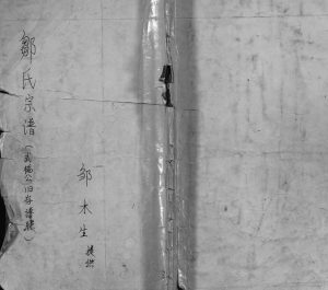 1848年重修邹氏族谱[1卷]江西南康 崇义 上犹 万安范阳堂邹姓电子版家谱下载