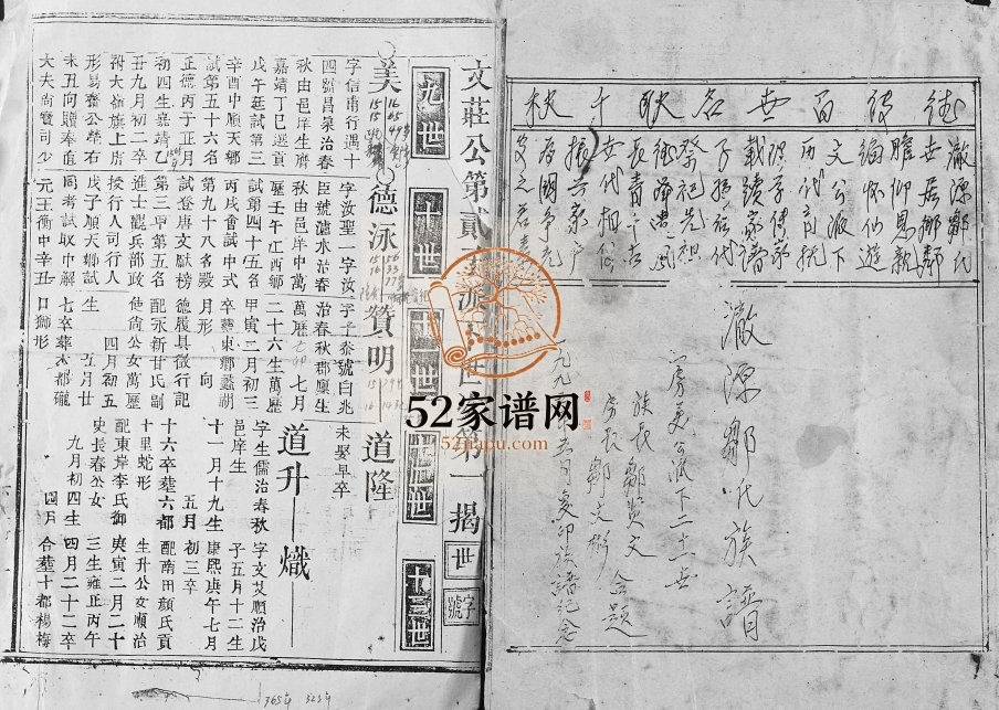 1914年修澈源邹氏族谱[残卷]江西安福邹姓电子版家谱下载