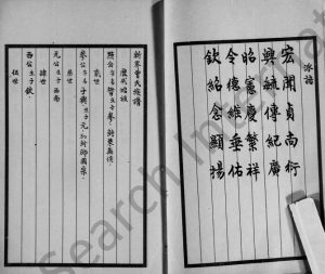 1891年修新界曾氏族谱 香港曾姓电子版家谱下载