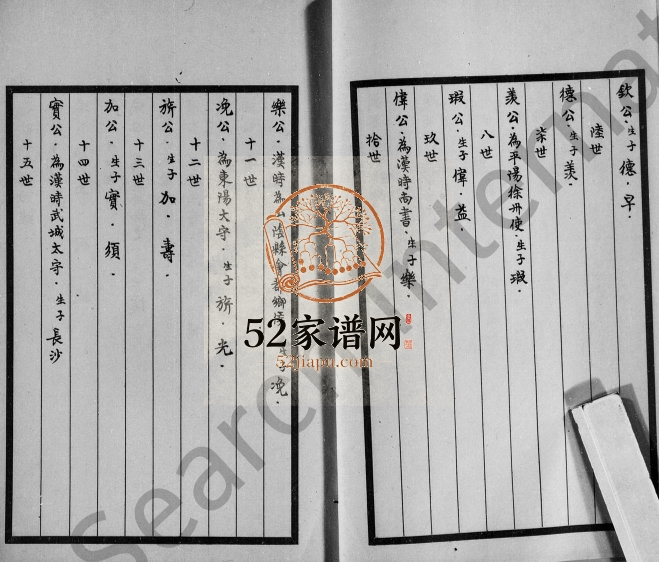 1891年修新界曾氏族谱 香港曾姓电子版家谱下载