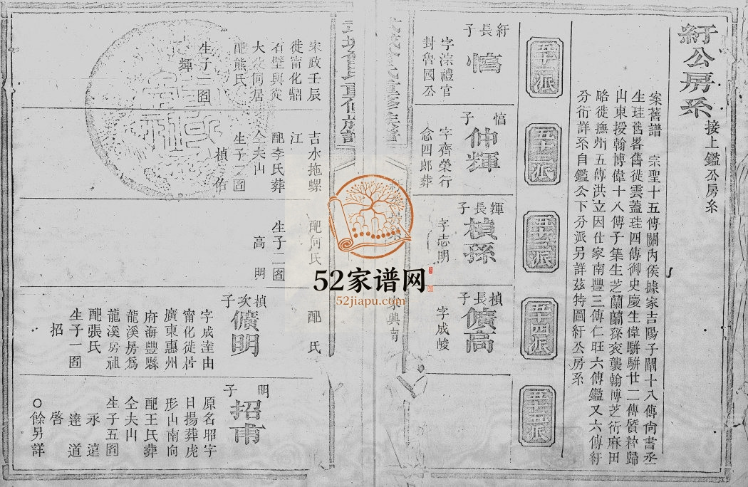 1805年修[曾氏]纡公房系 广东曾姓电子版族谱下载