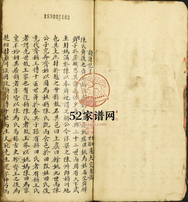 1912年广东台山陈氏宗谱 广东新会陈姓电子版族谱下载