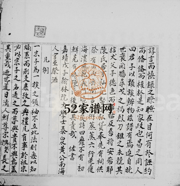 1928年修陈氏国需房族谱 广东深圳 香港陈姓电子版家谱下载