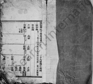 1893年岭南单氏十修族谱[残卷]广东东莞单姓电子版家谱下载