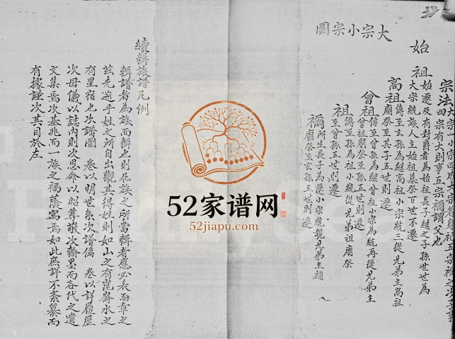 1708年修新界邓氏族谱序 广东 香港邓姓电子版家谱下载