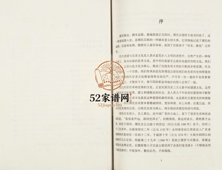 2005年修广东郁南傅氏宗谱 广东傅姓电子版族谱下载