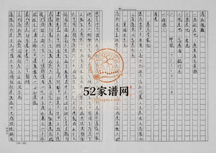 1985年修[高氏家谱] 广东五华 香港高姓电子版族谱下载