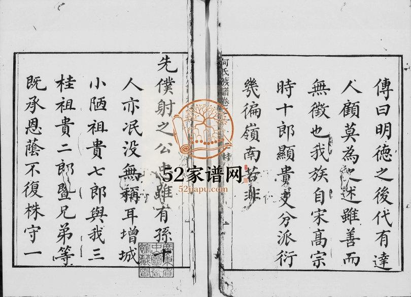 1868年重修增城何氏族谱[15卷首1卷]广东何姓电子版家谱下载