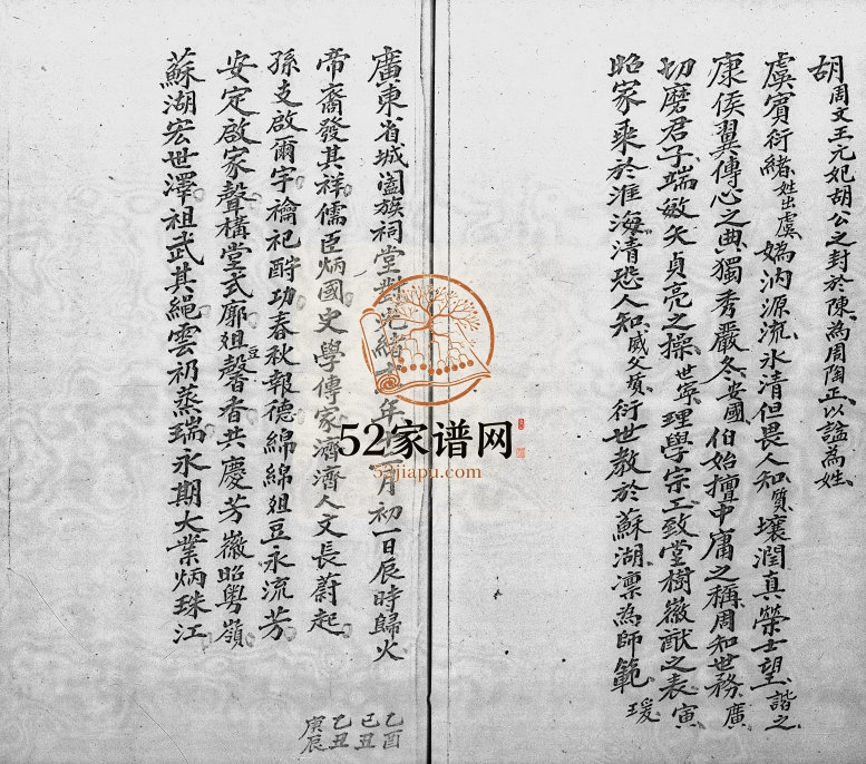 1937年修胡氏族谱 广东揭阳 兴宁胡姓电子版家谱下载