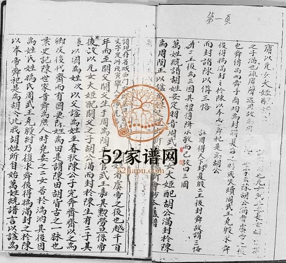 1836年修[胡氏族谱] 广东新会 揭阳胡姓电子版家谱下载