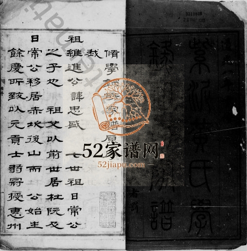 1828年修紫泥黄学录祖房家谱黄氏 广东黄姓电子版族谱下载