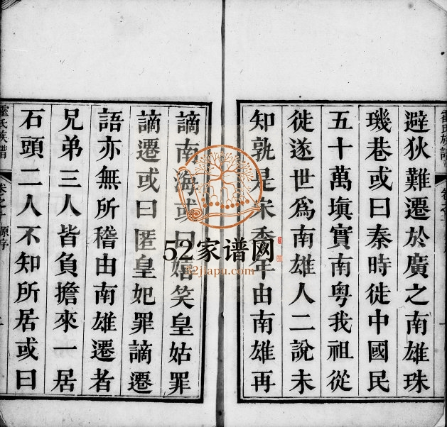 1902年修石头霍氏族谱[13卷]广东南海睦敬堂霍姓电子版家谱下载
