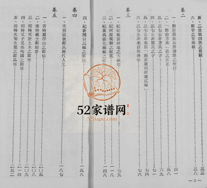 1967年修古邝国丛谈 广东台山邝姓电子版族谱下载