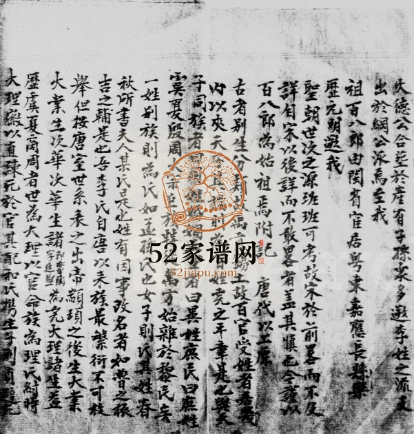 李氏族谱 广东 香港李姓电子版家谱下载