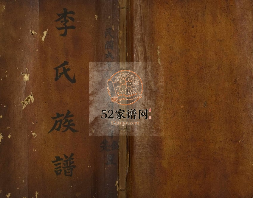 1913年修李氏族谱 广东南雄 广州 新会 台山号任堂李姓电子版家谱下载
