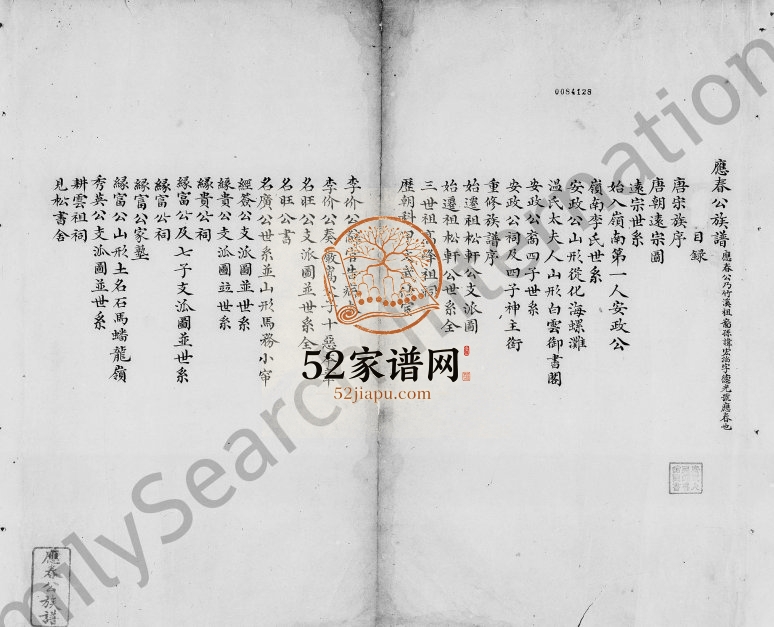 1871年重修环滘乡应春公李氏族谱 广东番禺李姓电子版家谱下载