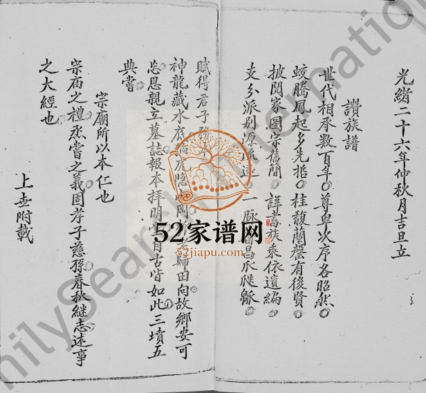1913年宝安县船湾涌尾李氏族谱 广东深圳李姓电子版家谱下载