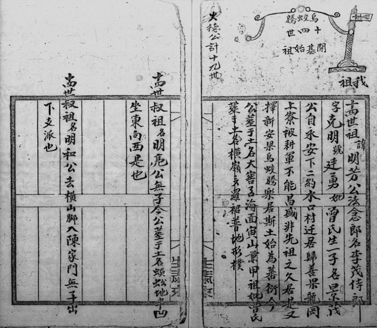 [李氏]乌蛟腾十四世开基始祖 广东深圳 香港李姓电子版族谱下载
