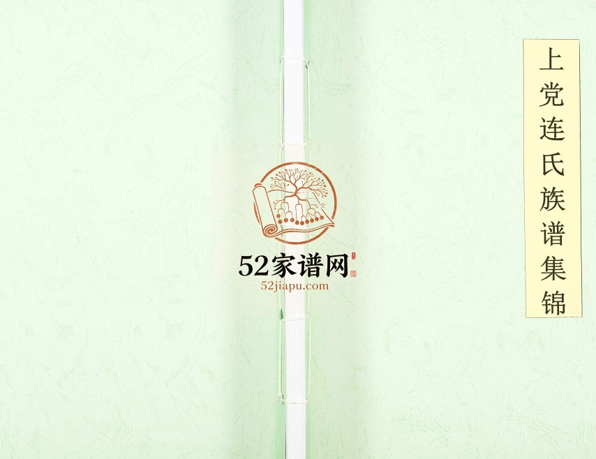 1995年修上党连氏族谱集锦[不分卷]全国连姓电子版家谱下载