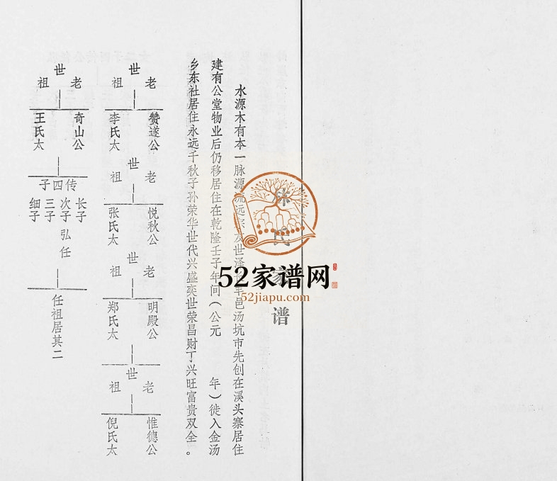 1964年修林氏元丰家谱 广东丰顺林姓电子版族谱下载