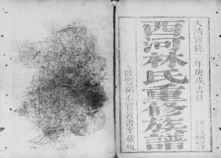 1910年西河林氏重修族谱[14卷及卷首]广东各县林姓电子版家谱下载