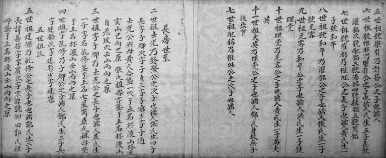 1875年修[林氏]明朝中到新界开族 广东深圳 香港林姓电子版族谱下载