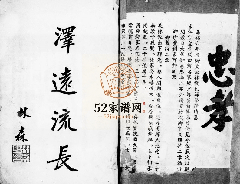 1937年修[林氏]长山世谱 广东揭阳林姓电子版族谱下载