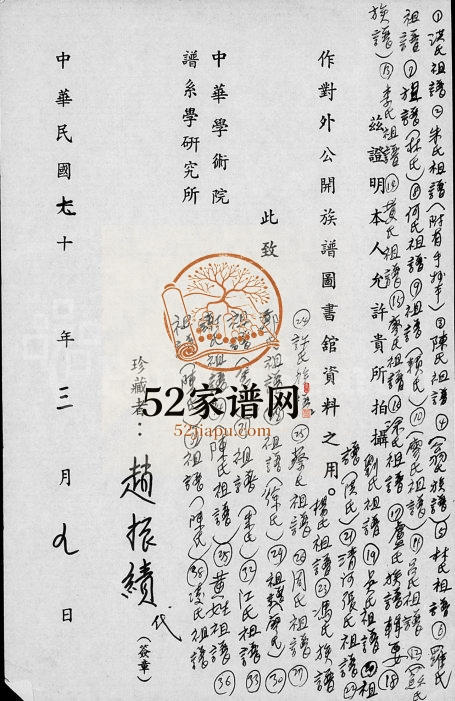 1981年修凌氏祖谱 广东海丰 台湾高雄凌姓电子版族谱下载