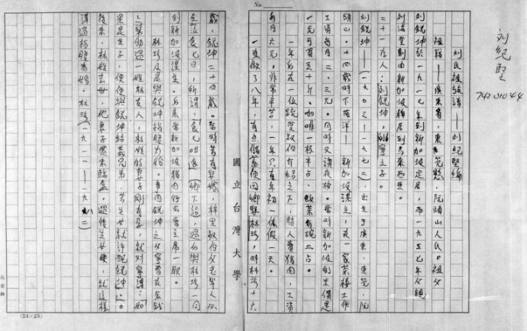 1986年修刘氏祖族谱 广东东莞 新加坡刘姓电子版家谱下载