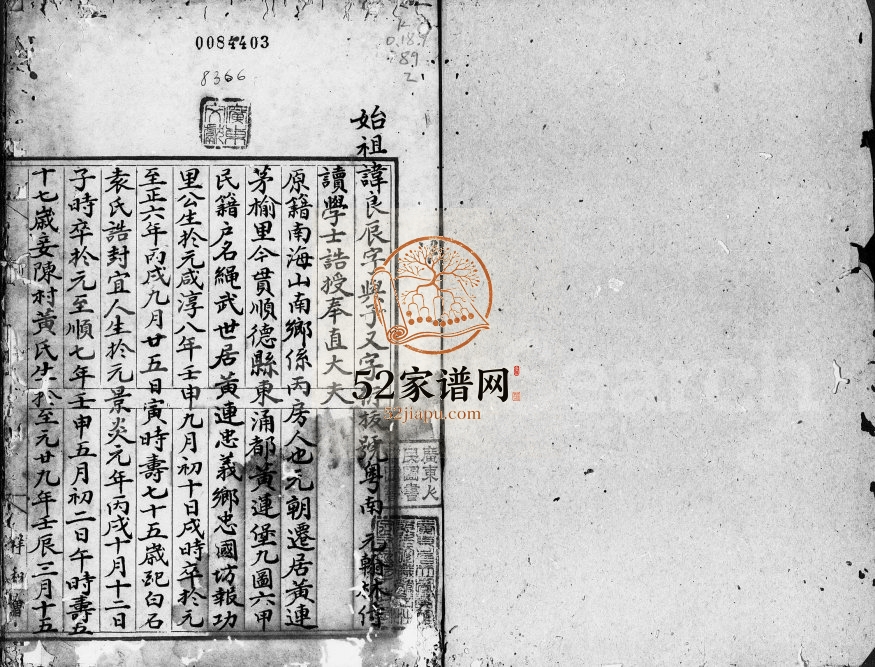 卢氏族谱 广东顺德卢姓电子版家谱下载