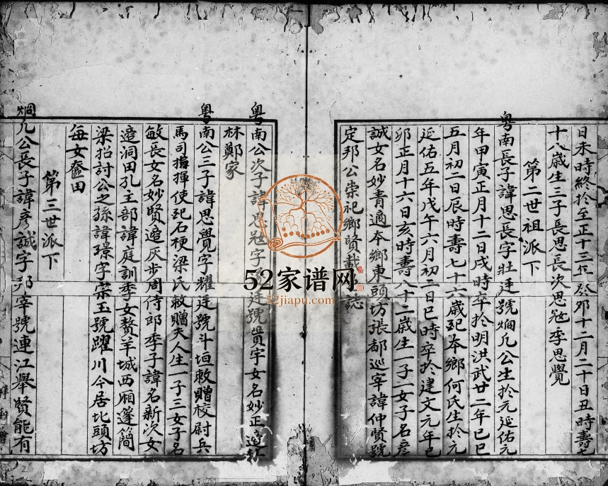 卢氏族谱 广东顺德卢姓电子版家谱下载