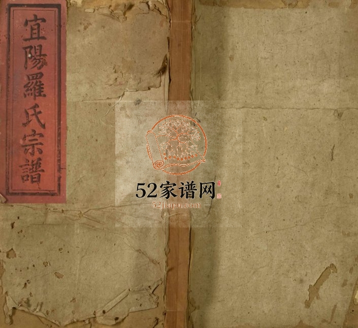 1911年宜阳罗氏续修宗谱 广东兴宁豫章堂罗姓电子版族谱下载