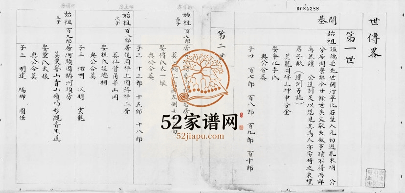 1937年修湖山罗氏族谱[13卷]广东大埔罗姓电子版家谱下载
