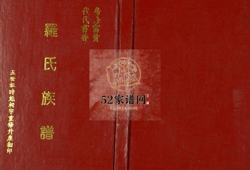 1993年罗氏族谱 广东惠东罗姓电子版家谱下载