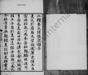1893年修榄溪麦氏族谱[12卷]广东中山麦姓电子版家谱下载