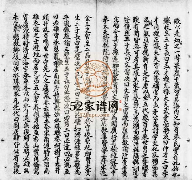 1908年修麦氏宗谱 广东麦姓电子版族谱下载
