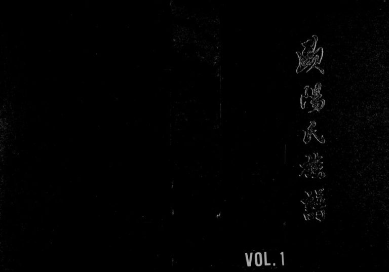 1994年修欧阳氏族谱 广东河源欧阳姓电子版家谱下载