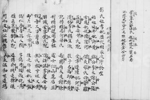 1962年修信述堂彭氏族谱 广东陆丰 台湾台北信述堂彭姓电子版族谱下载