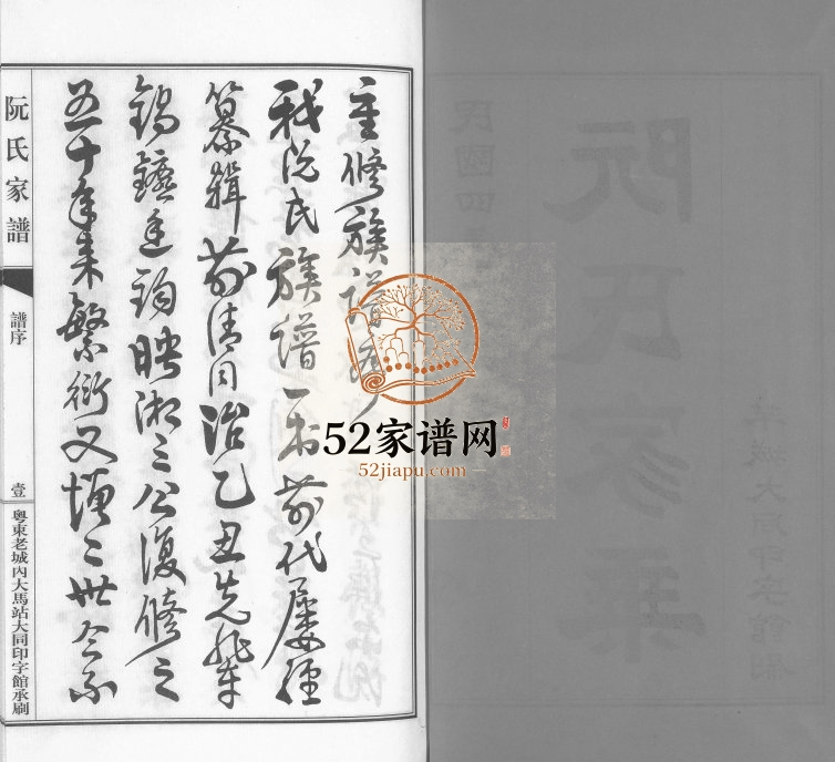 1915年修阮氏家乘[不分卷]广东河源阮姓电子版族谱下载