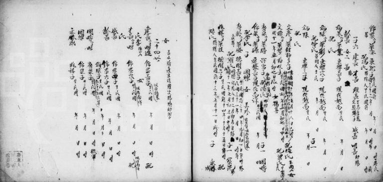 [宋氏]文俊公世系谷北 广东宋姓电子版族谱下载
